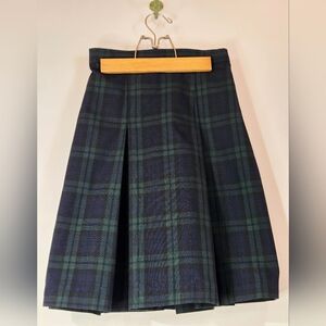 Royal Park Blackwatch Plaid Skirt - Dark Academia Schoolcore Preppy - USA Made